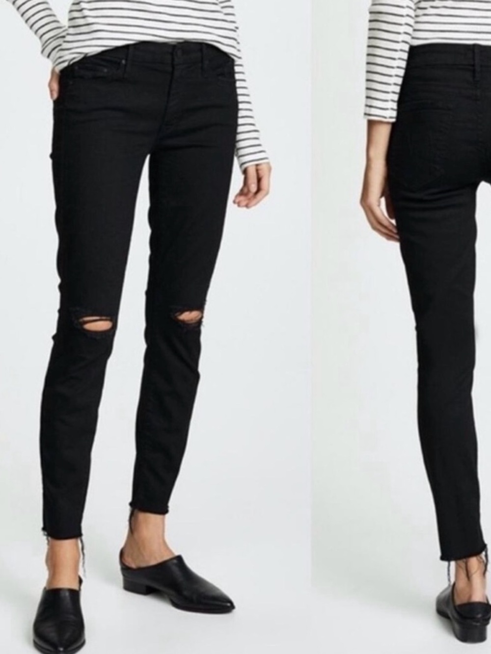 Mother Looker Fray Jeans